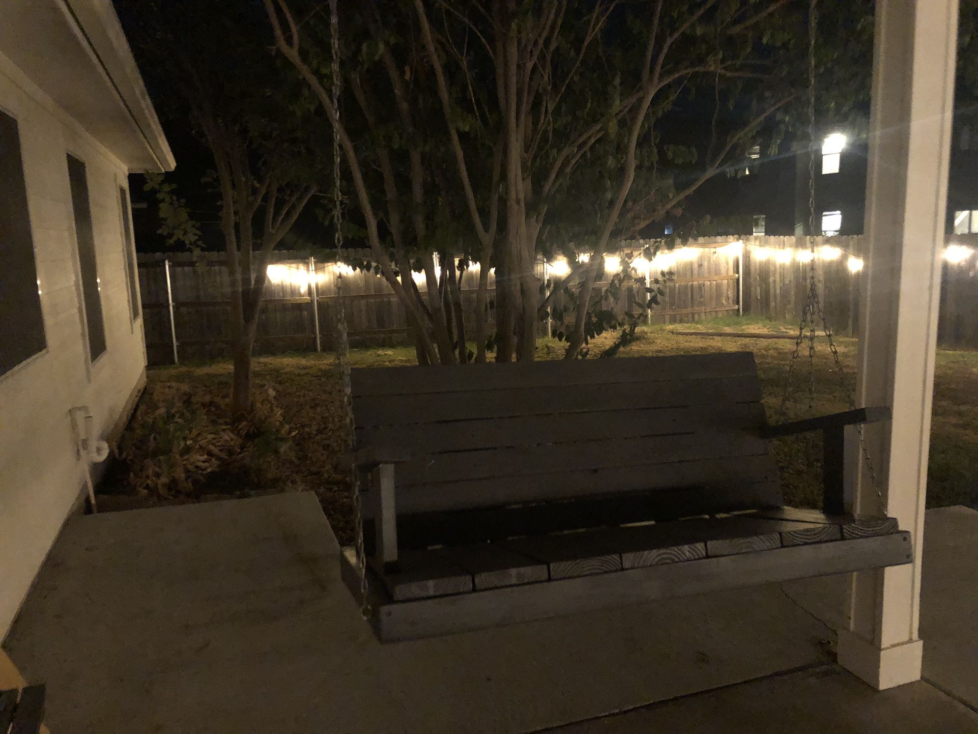 Porch Swing And Bench Matching Set 