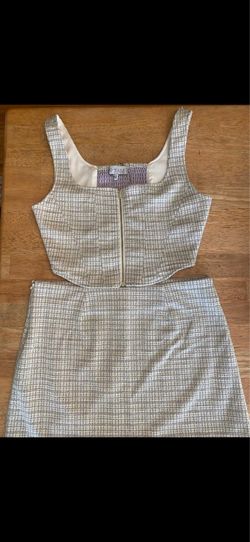 Mini skirt set