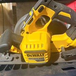 60v DeWalt circular saw, 7” 1/4”, brushless