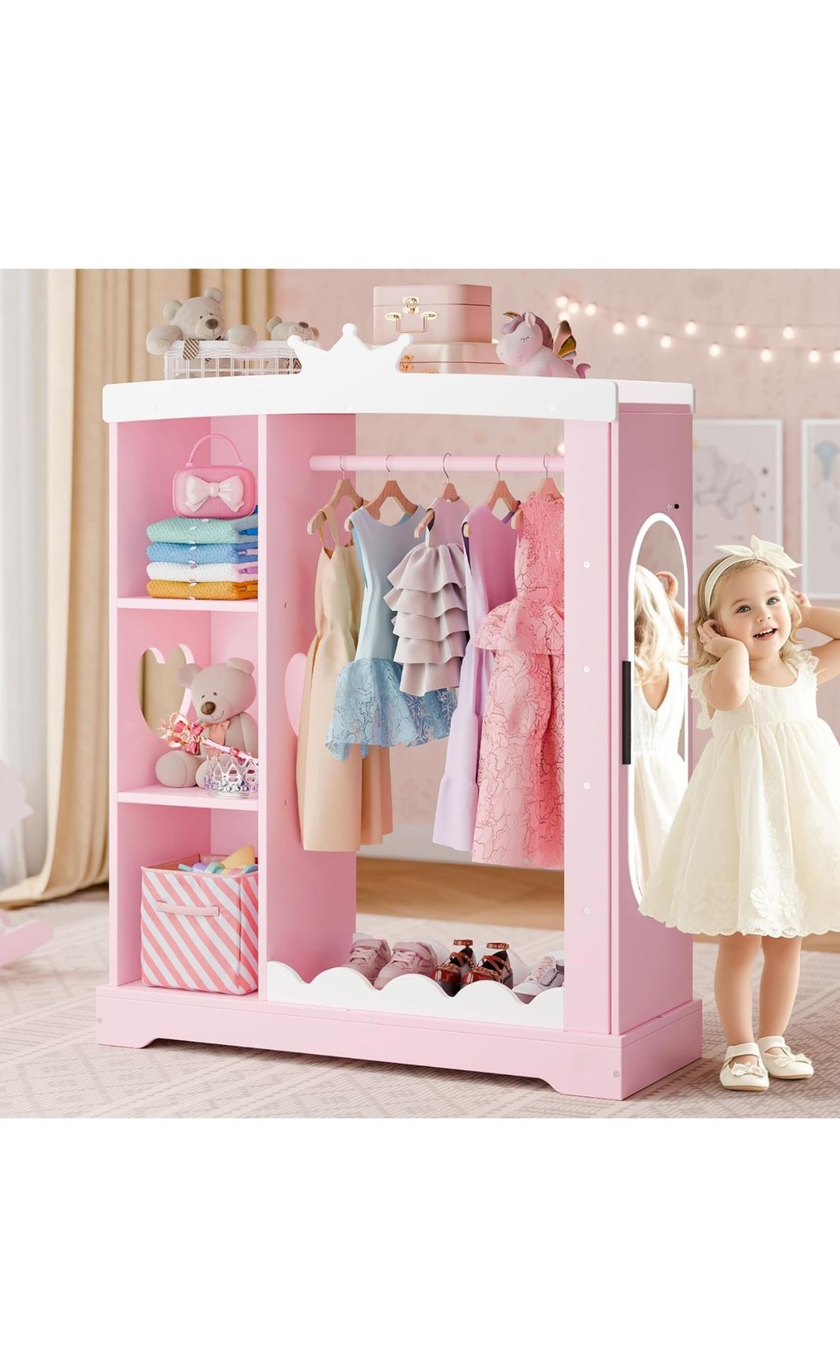 Kids Armoire with Jewelry Cabinet  *Brand New*