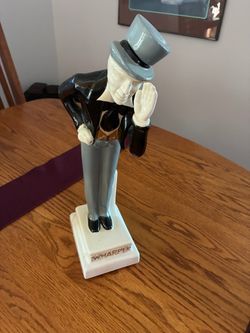 I.W. Harper Bourbon Ceramic Figurine Decanter