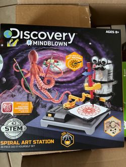 Spiral art station game from Discovery