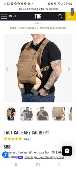 Tactical Baby Gear Diaper Bag And Baby Carrier