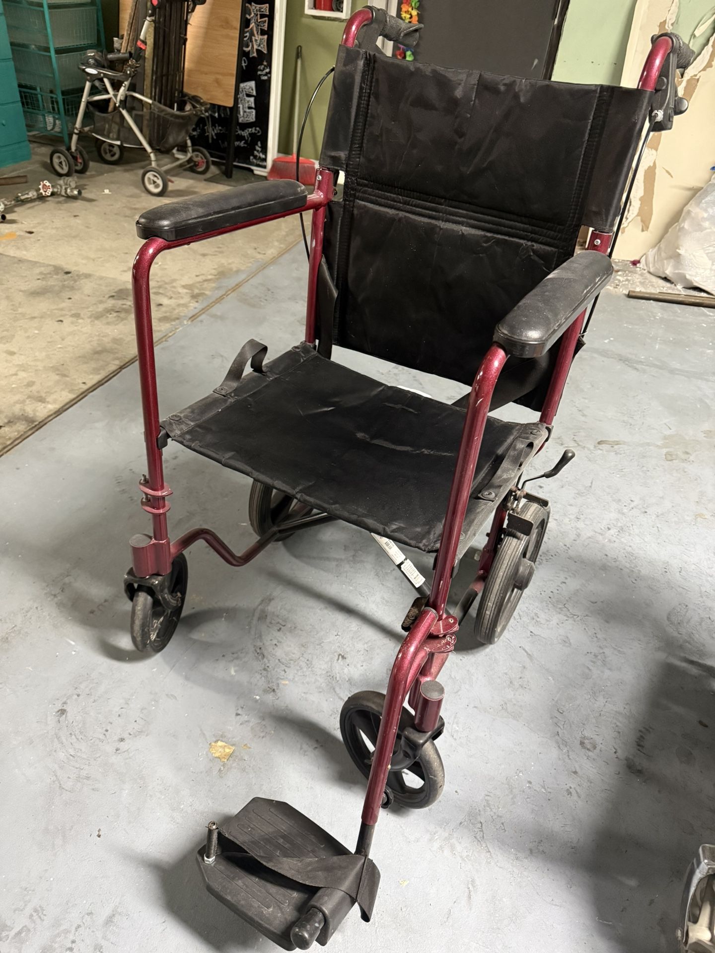 Nova Lightweight Transport Wheelchair
