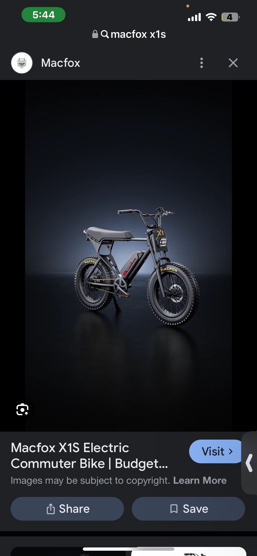 MacFox X1S E Bike