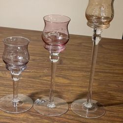 Princess House Set Of 3 Graduated Tealight Holders