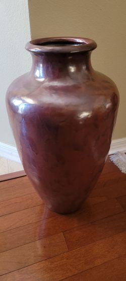 26 Inch Clay Vase