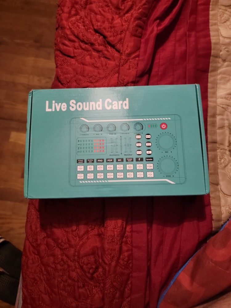 live sound card