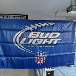Bud Light "NFL BANNER  "NEW