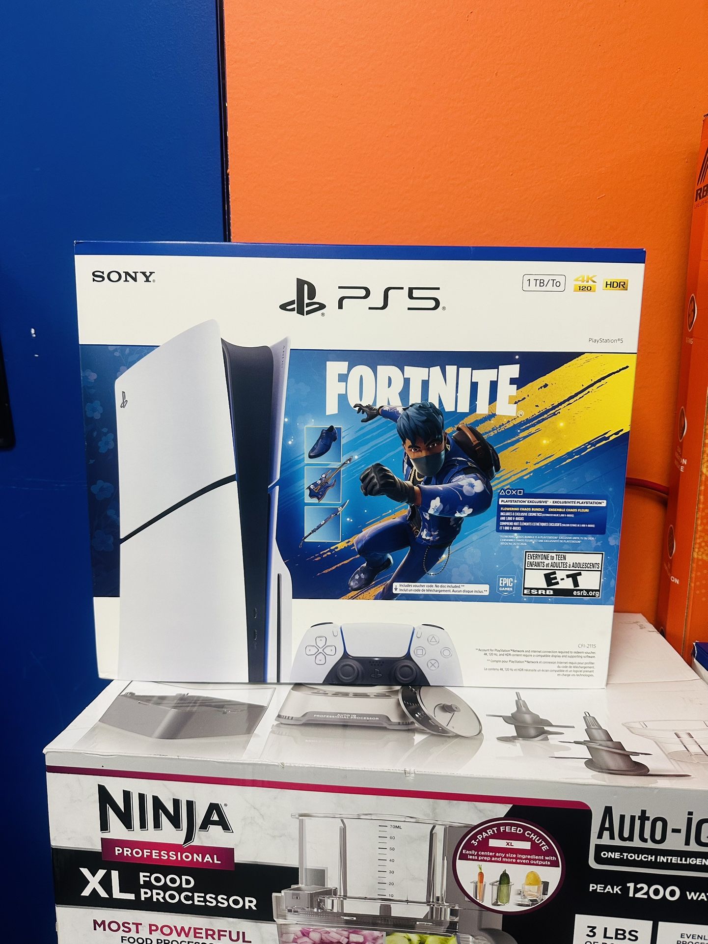 PlayStation 5 /PS5 Slim Disk Fortnite Bundle $0 Down