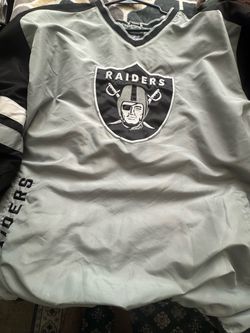 Raiders windbreaker sweater