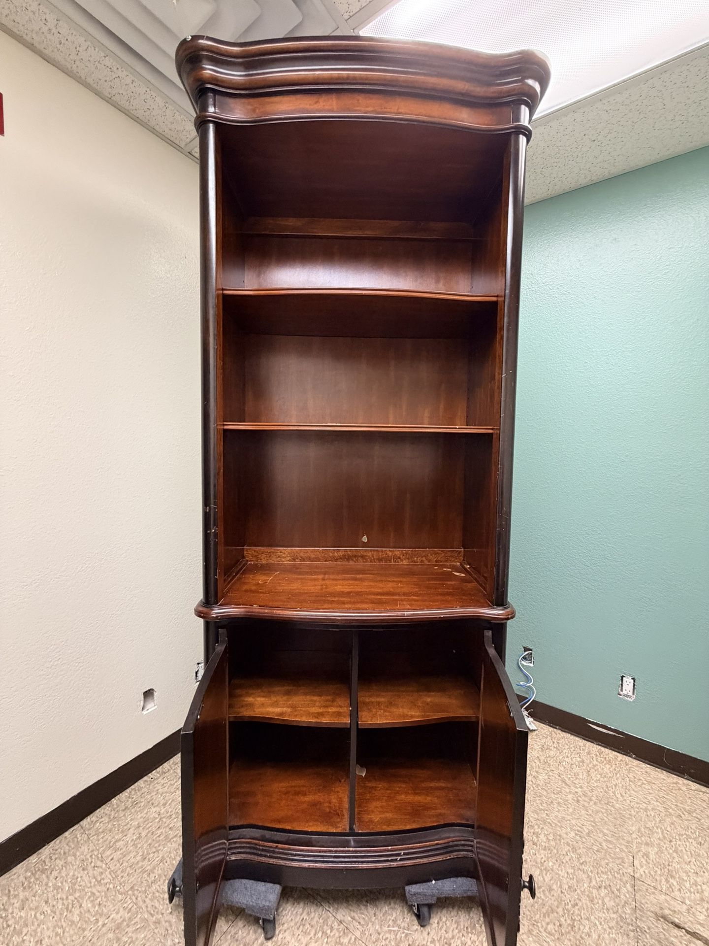 Bookshelf And Desk