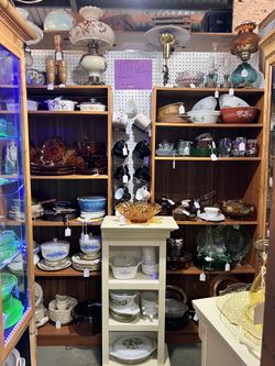 Uranium Glass, Glassware, MCM, Pyrex, Glasbake, Fire King & More!!!