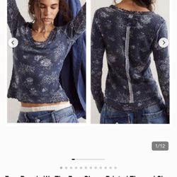 Free People Long Sleeve Shirt 