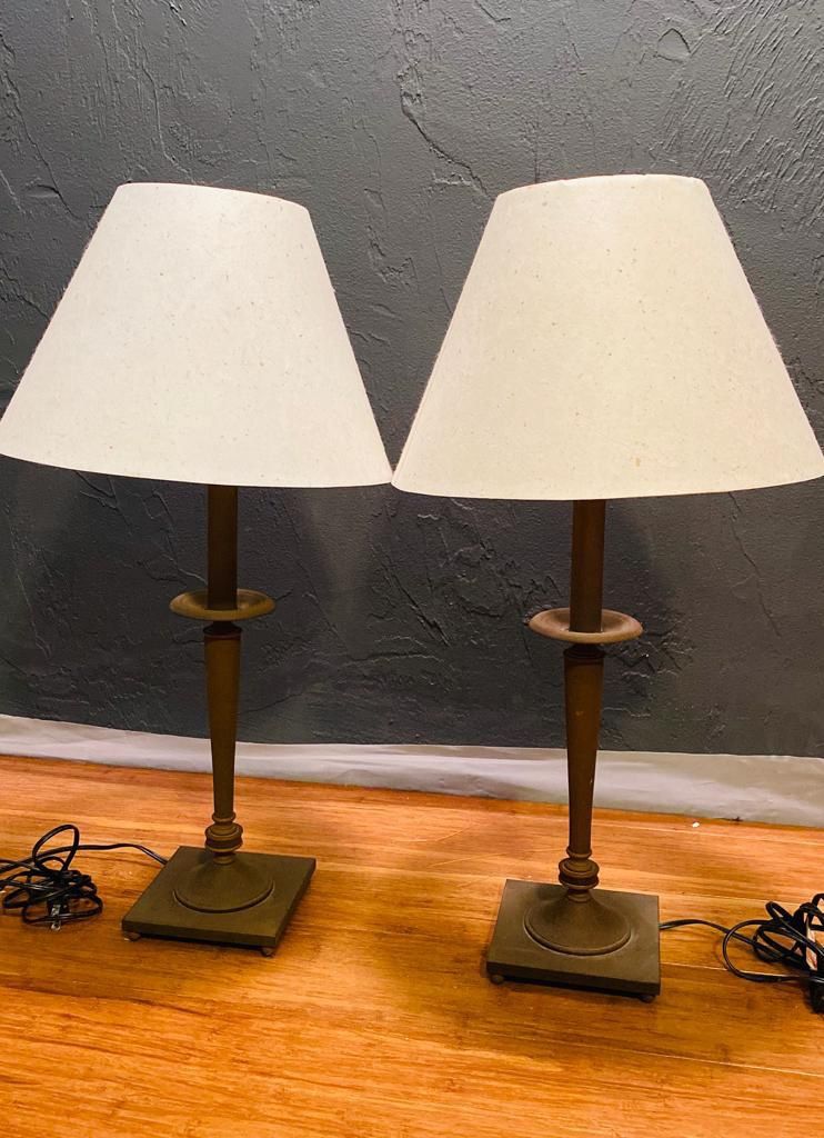 A Set of Vintage Portable Lamps