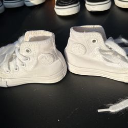 White Converse 