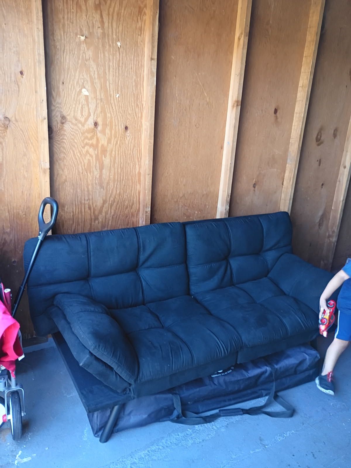 Black Futon Moving Out And Need Gone By Today