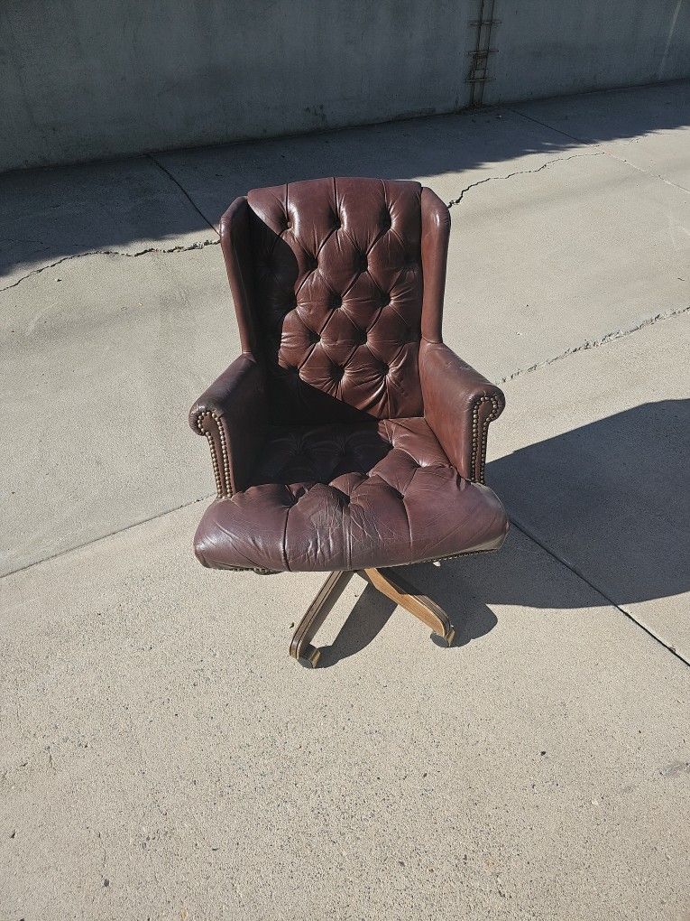 Free Office Chair Used. Cleans Up Well