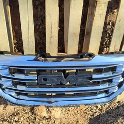 Chrome Front Grill For 2016 To 2018 GMC 1500 Series OEM Part