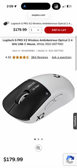 Logitech G PRO X2 Wireless Gaming Mouse