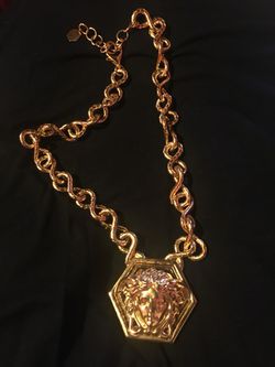 Versace By Haas Brothers Large Medusa Head Pendant Necklace, One Size, Gold  for Sale in Los Angeles, CA - OfferUp