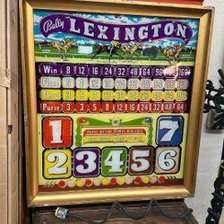 Vintage Bally “Lexington” Arcade / Pinball Game – Classic Horse Racing (1940s)