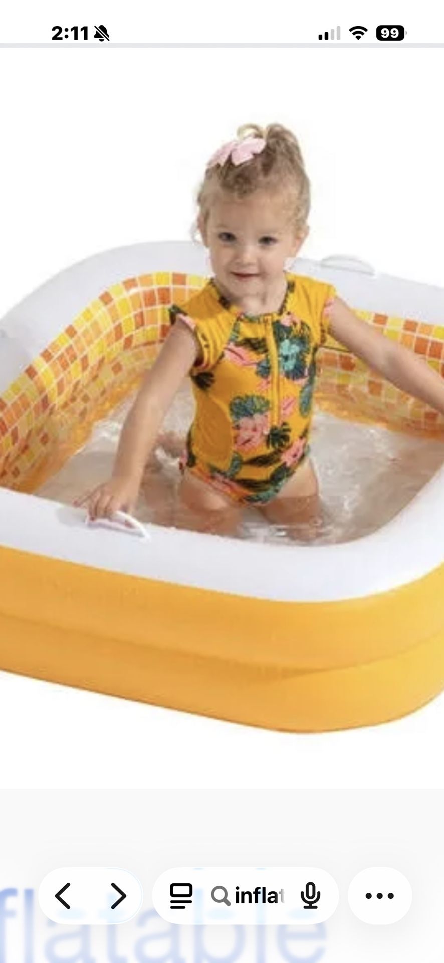 Inflatable Baby Pool