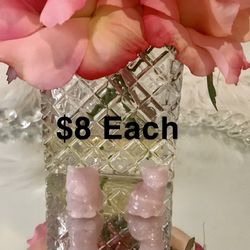 Rose Quartz Crystal Cat Carving