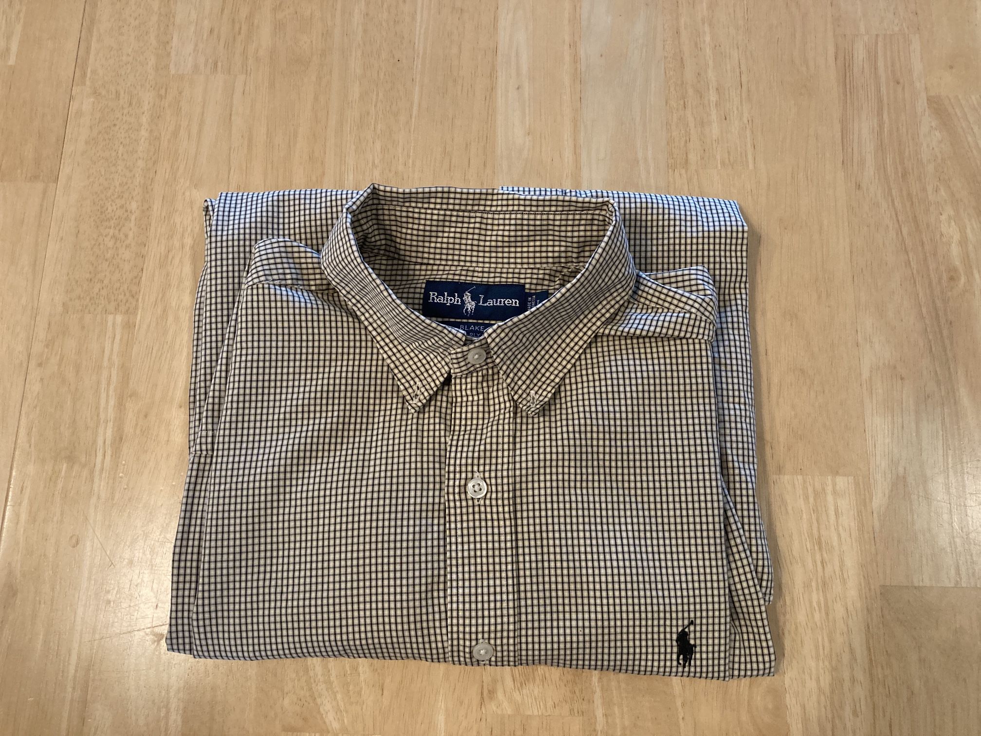  Ralph Lauren Polo Blake Button Shirt Large