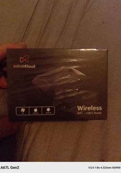 InfinitiKloud Wireless WiFi USB-C Storage Device