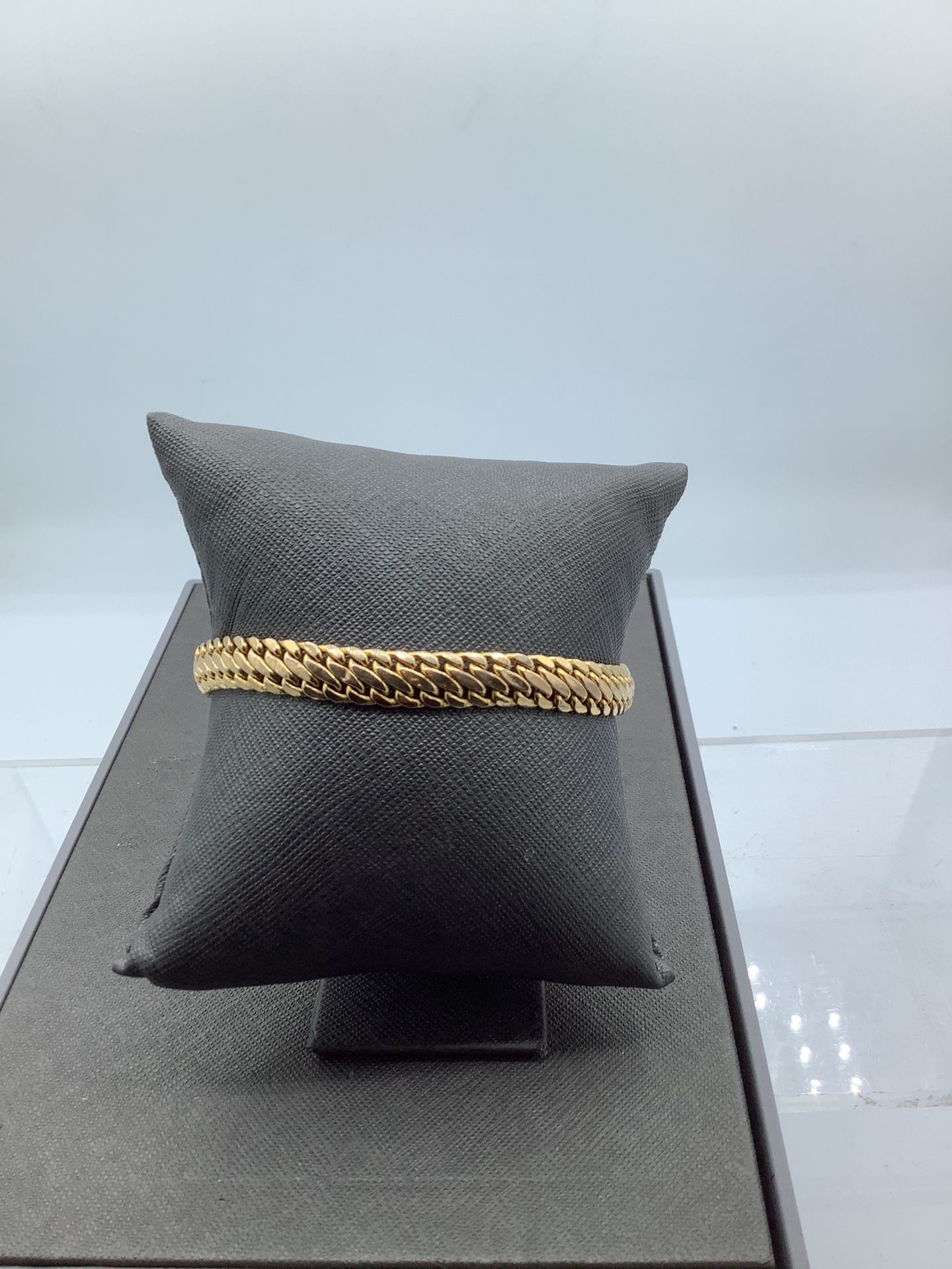 14kt Yellow Gold Serpentine Link Bracelet 