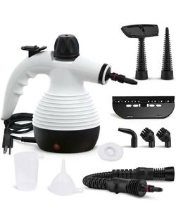 Handheld Steam Cleaner, Steamer for Cleaning, Multipurpose Portable Steam Cleaners for Home Use with Safety Lock and 10 Accessory Kit to Remove Grime,