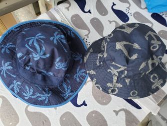 Gymboree Hats - Nautical Beach Sun Hats
