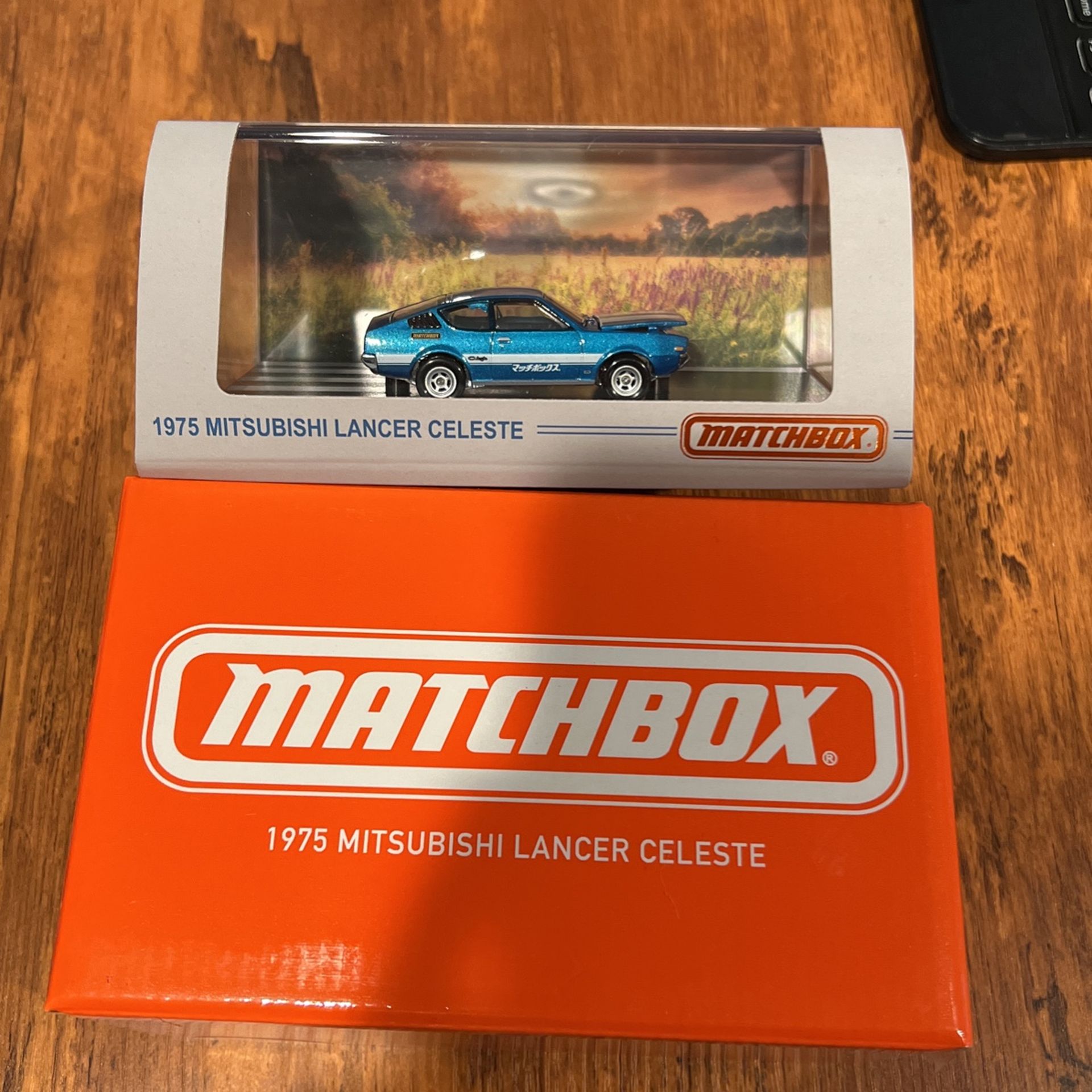 Matchbox 1975 Mitsubishi Lancer Celeste Matchbox Collectors