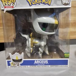 Funko JUMBO Arceus Pokémon Funko Pop #940 Games Pokemon SDCC