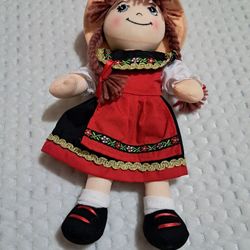 Germany Cloth Doll 13In 