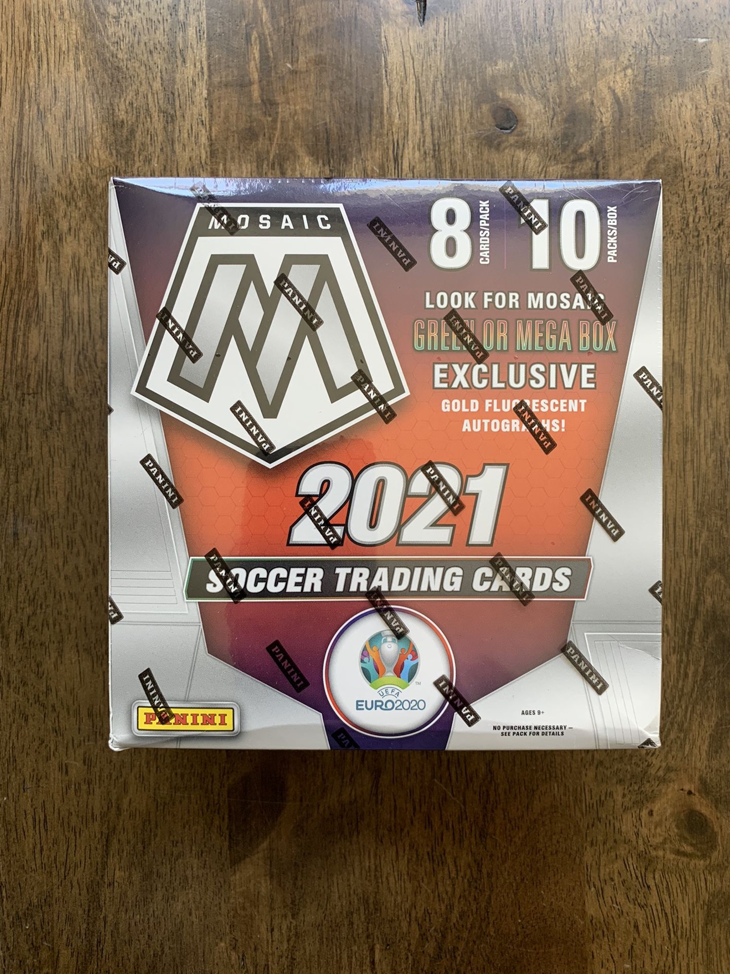2021 Mosaic Soccer Mega Box Trading Cards