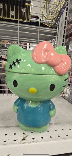 Hello Kitty Halloween Frankie Jar