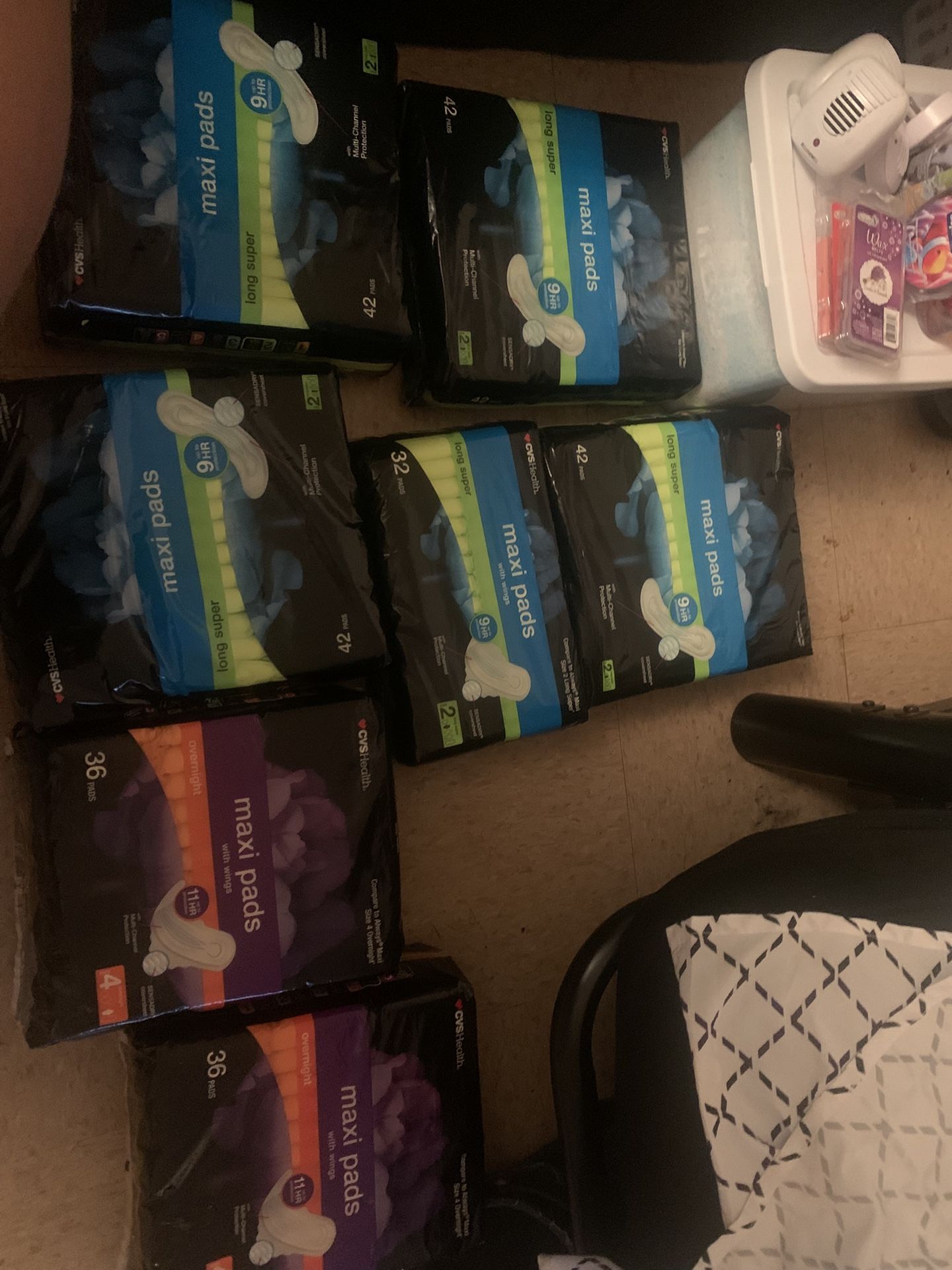 7 Bags Brand New Pads