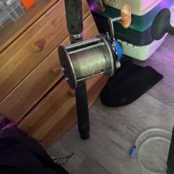 Vintage Penn Longbeach Conventional Setup 