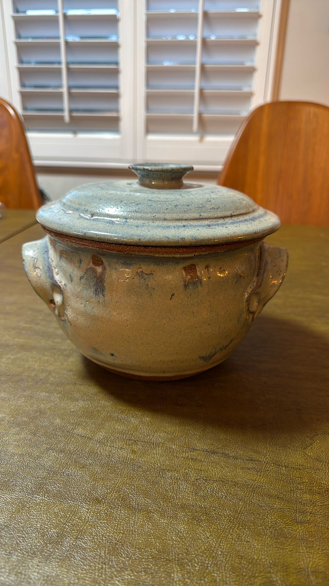 Ceramic Stoneware Central Chimney Steamer Pot