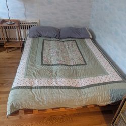 Fouton That Opens Into A Double Bed