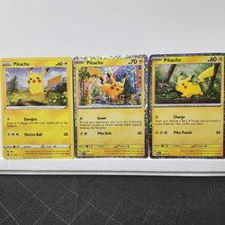 Pokémon 22-24 McDonald's Pikachu $10