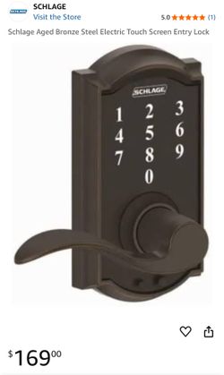 NEW Electric Touch Screen Entry Lock