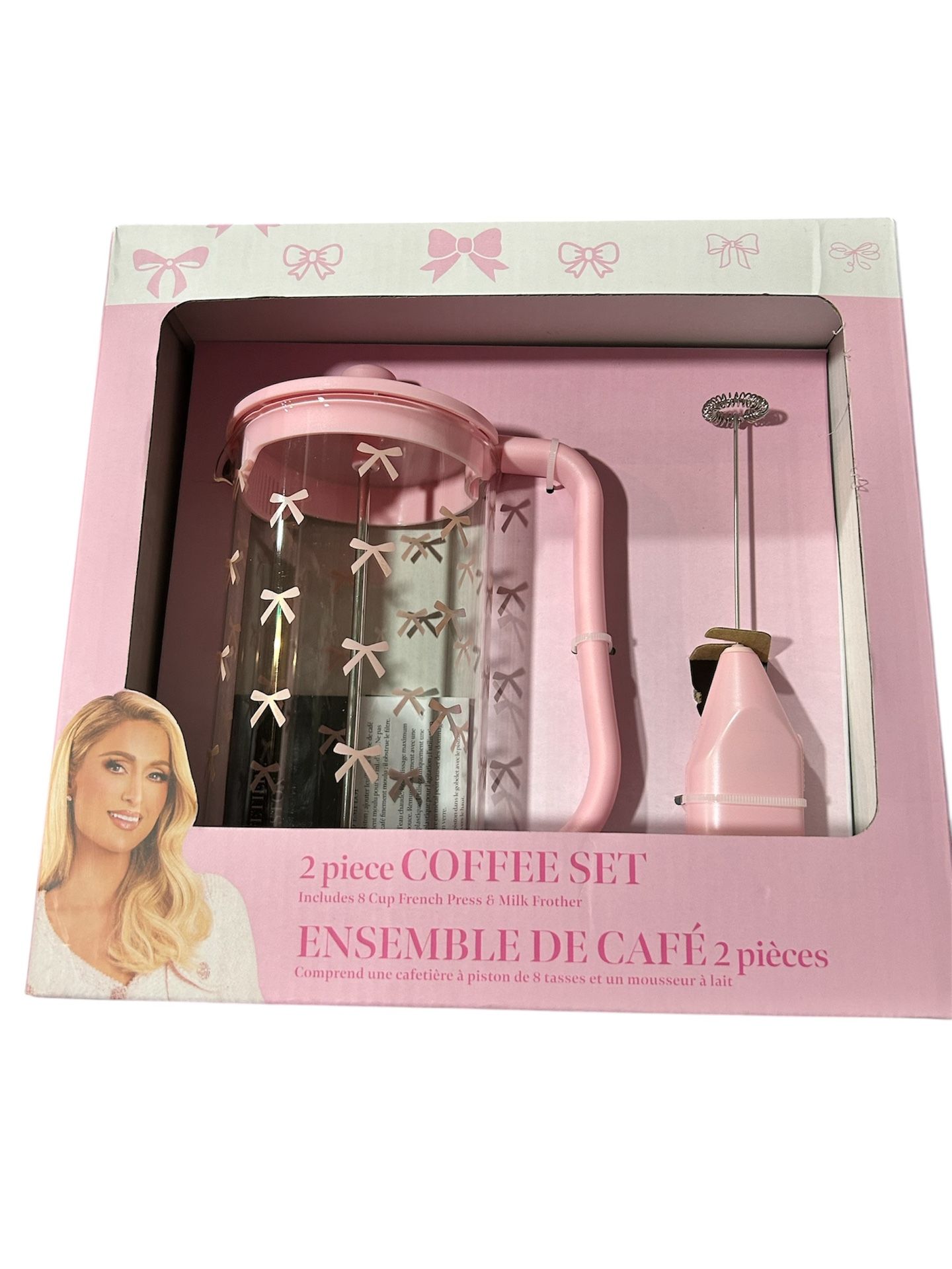 Paris Hilton 2 Piece Coffee Set
