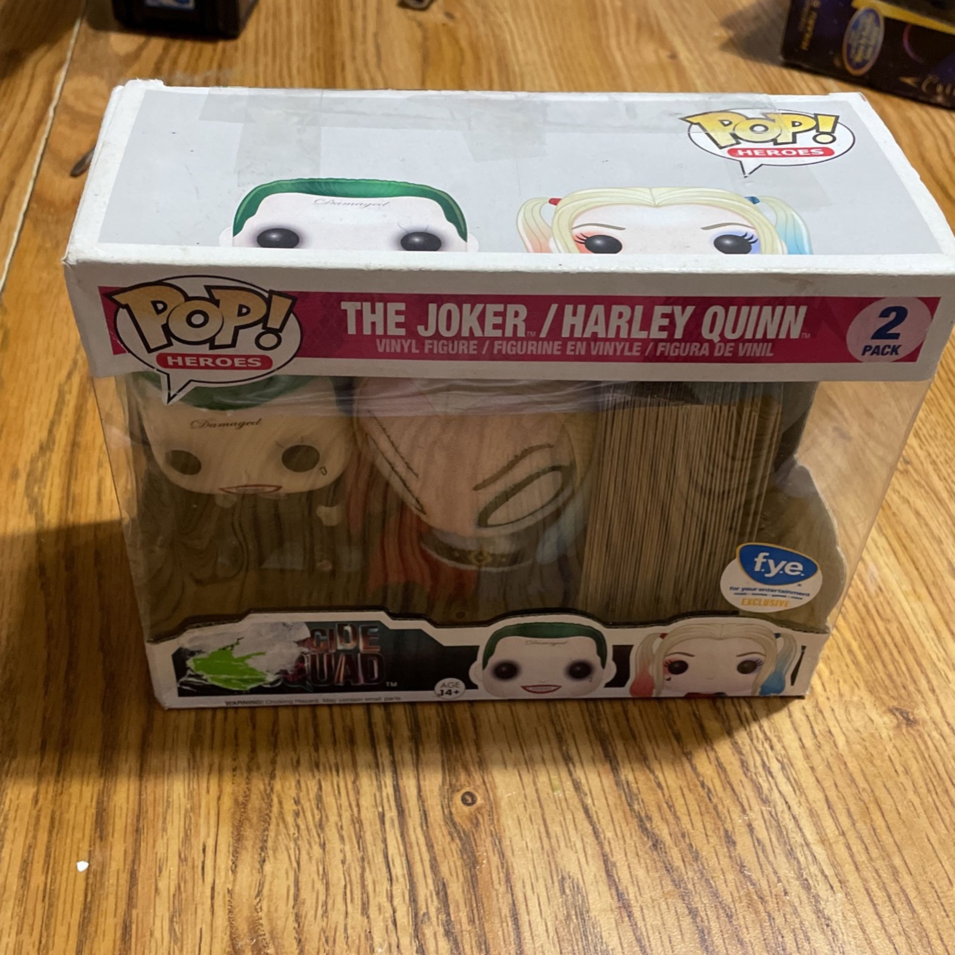 Pop Hero’s-The Joker/Harley Quinn