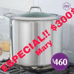 Olla De 60 Qt. Con Parrilla Princess House