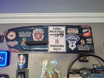 1966 door panel wall decor