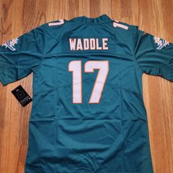 NFL Miami Dolphins football uniform No.17 Jaylen Waddle sports jersey