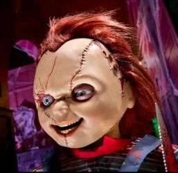 Scarred Chucky Animatronic 